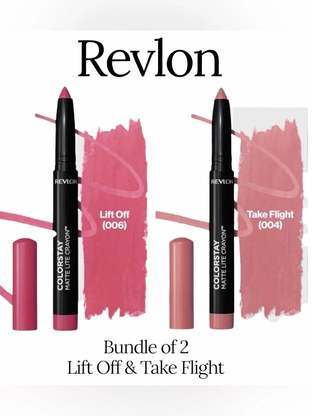 Revlon Colorstay Matte Lite Crayon Bundle